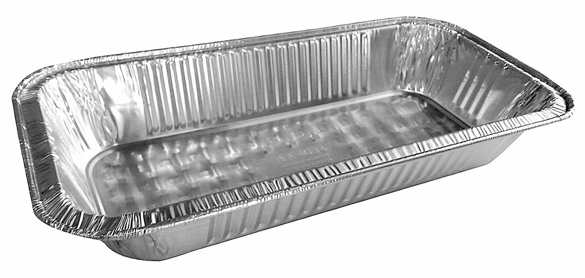 Handi-Foil Full-Size Deep Black & Gold Steam Table Foil Pan 50/CS –