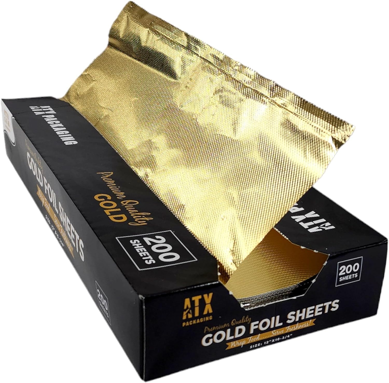 Gold Metallic Foil Sheets for Crafts (11 x 8.5 In, 50 Pack), PACK - Kroger