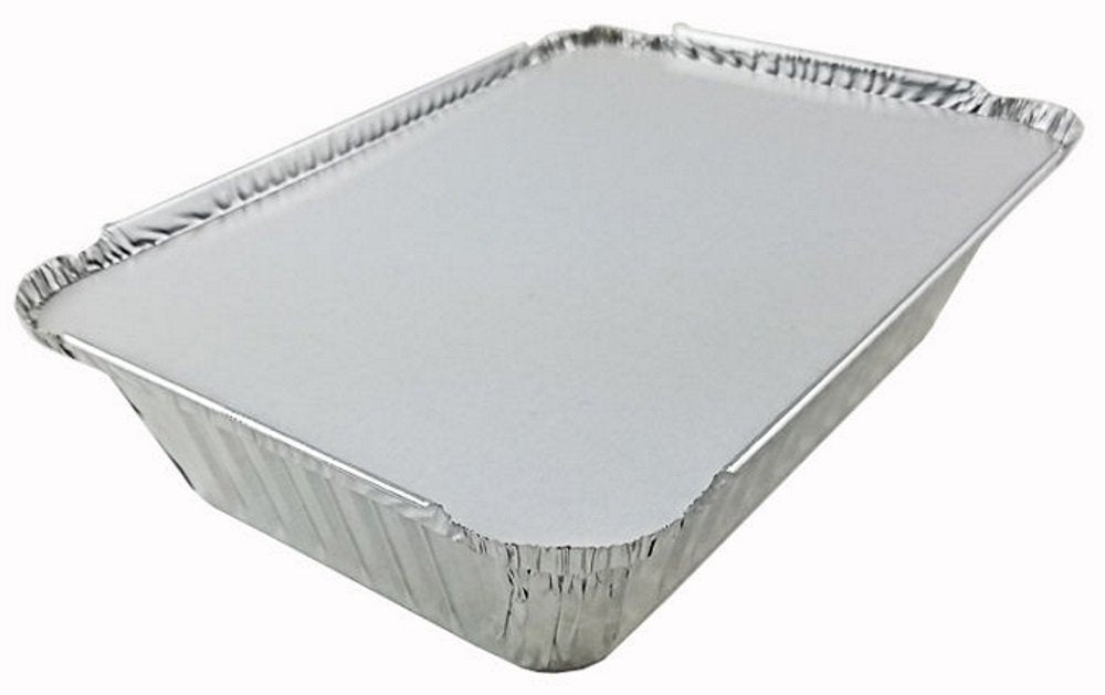 Disposable Aluminum 2 1/4Lb Oblong Foil Pan 8¾ x 6¼
