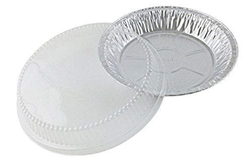 10 Pie Container - Crystal Clear Heavyweight Plastic - 125/Case