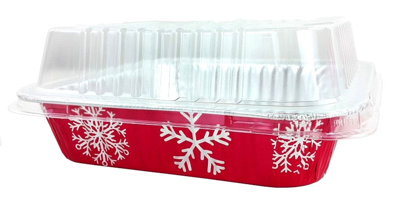 EZ Foil 13X9 Holiday Cake Pan with Lids - Green