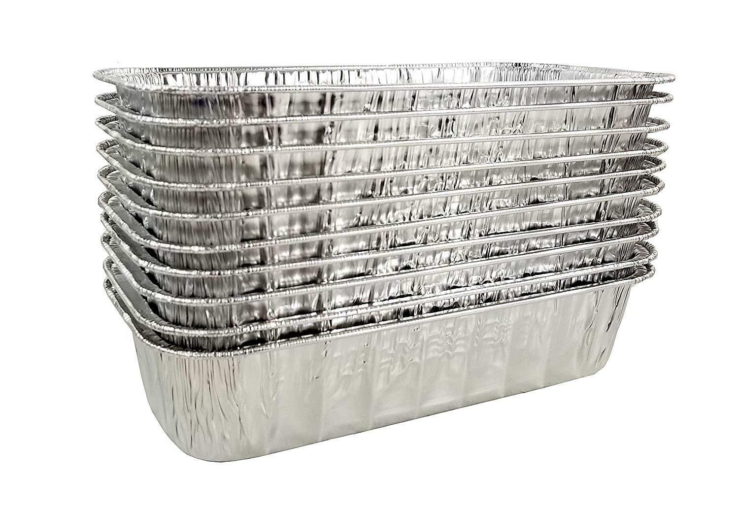 Aluminum Baking Pan, #2 Loaf, 8 x 3 7/8 x 2 19/32, 200/Carton