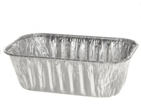 Durable 1 1/2 lb. Aluminum Foil Loaf Pan w/Dome Lid –