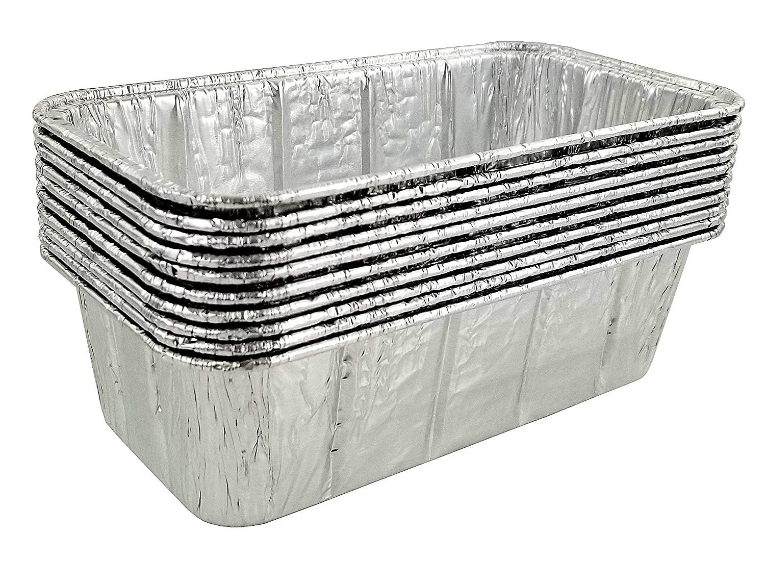 2 1/4 lb. Oblong Black & Gold Aluminum Foil Pans Take Out Heavy Duty  Containers 500/CS