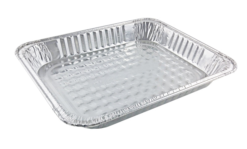 Jetfoil Aluminum Foil Pan with Lids | Half Size Deep Container Steam Table Pans Cooking Accessory | Excellent for Takeouts Pies Cakes Meats & More