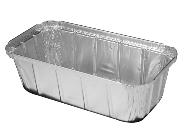 1 1/2 lb. Aluminum Foil Loaf Pan w/Dome Lid 50/PK –