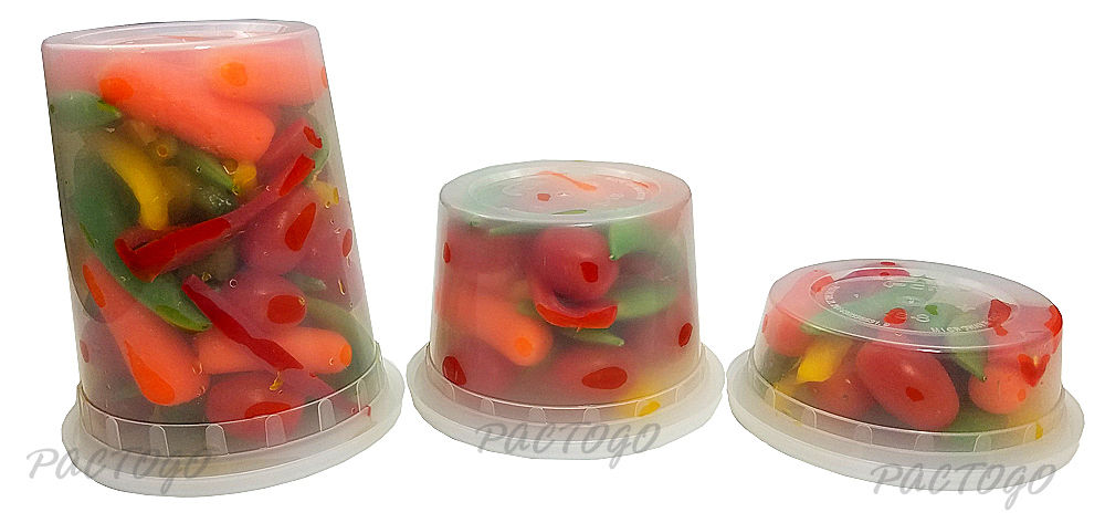 48 Sets - Combo Plastic Deli Containers With Airtight Lids - 8 oz, 16 oz,  32 oz. - Food